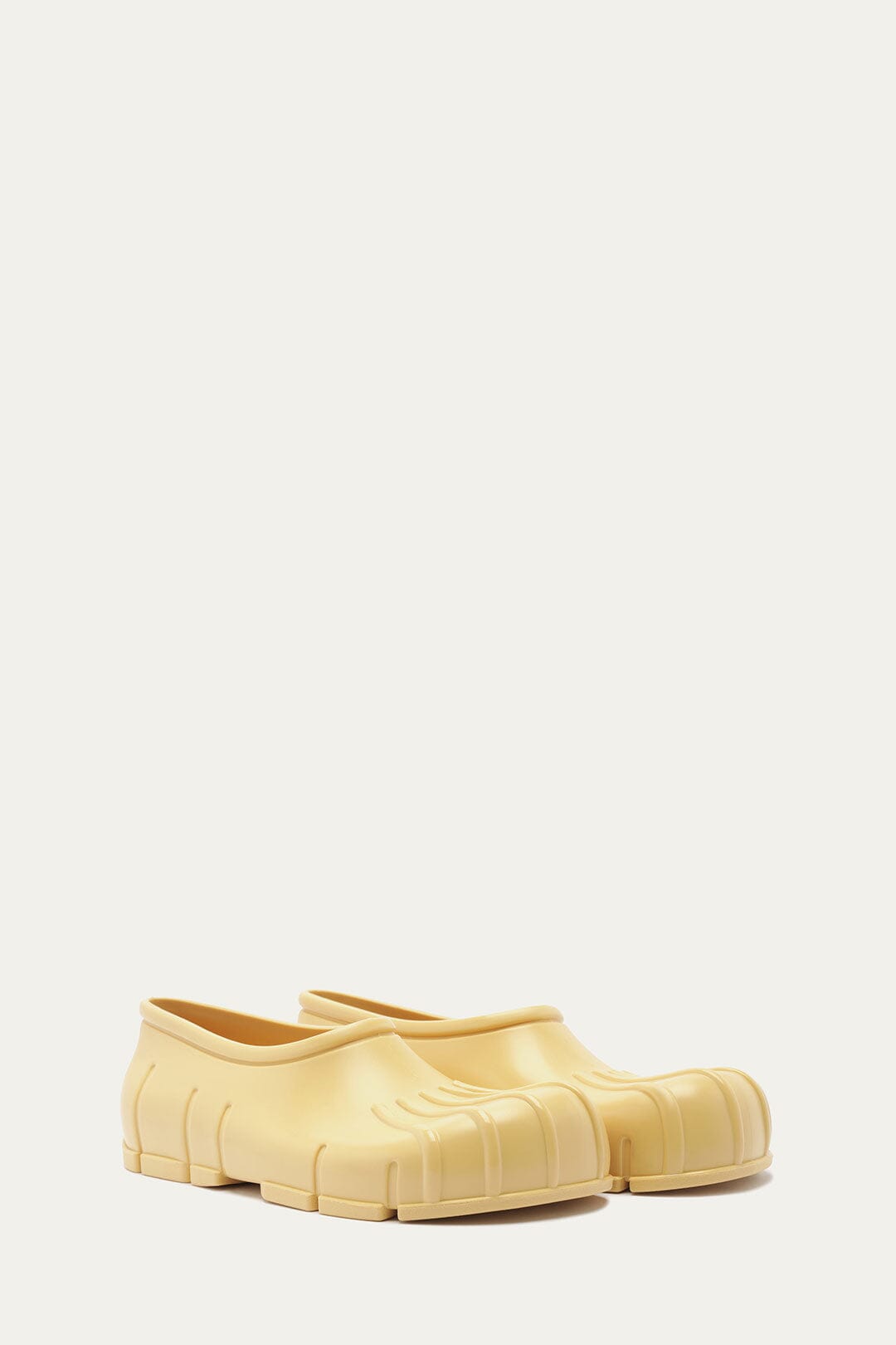 Butter Yellow Monstera Rain Shoe