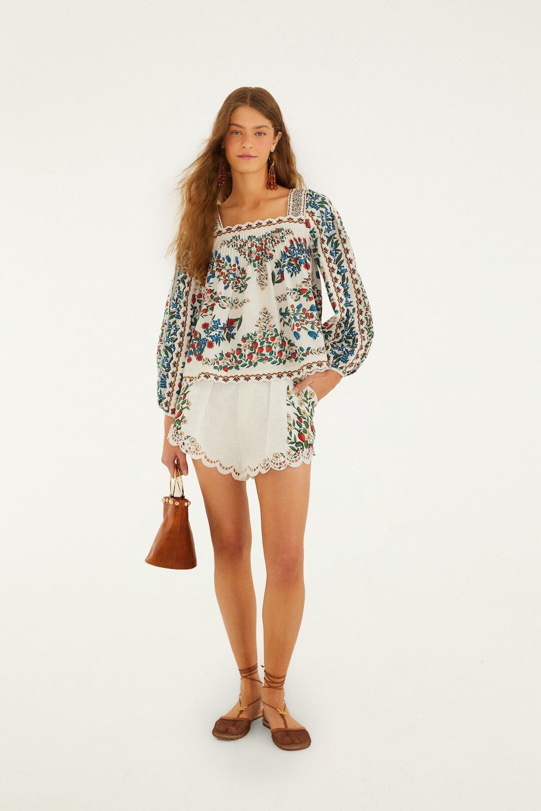 Off-White Fruit Beauty Euroflax Premium Linen Richelieu Running Shorts