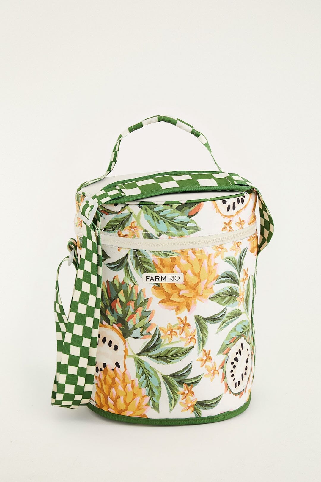 Green Biriba Crossbody Insulated Cooler Bag