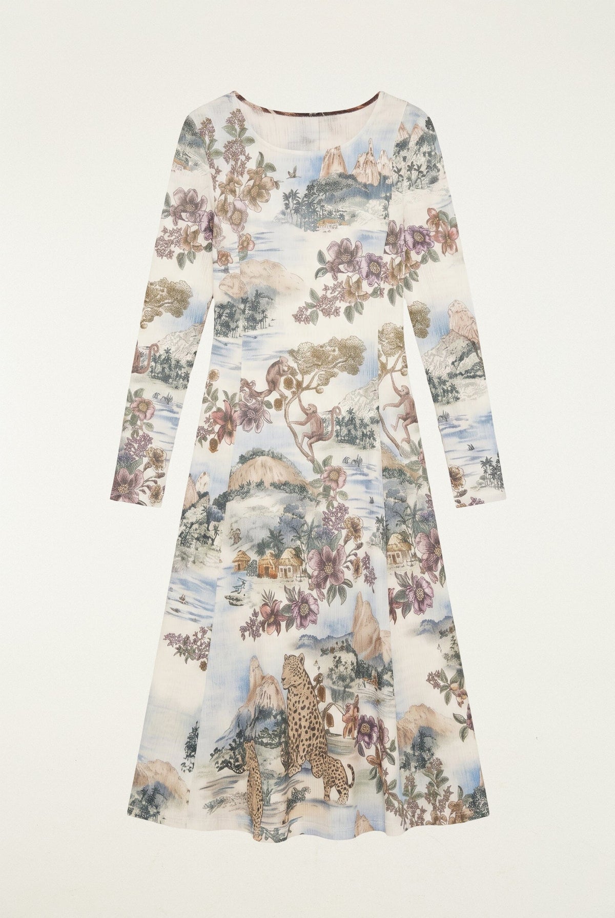 Toile De Rio Textured Midi Dress