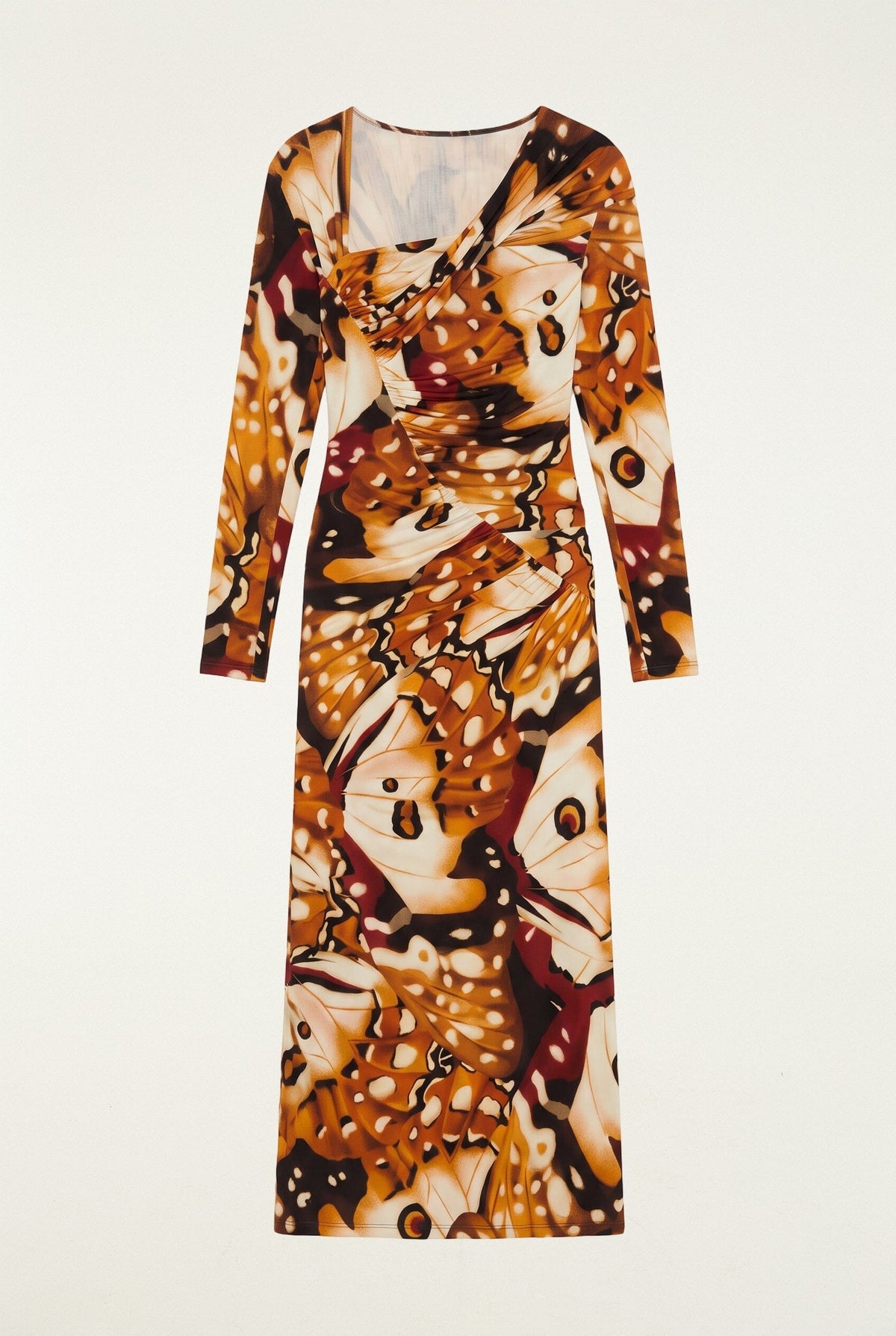 Borbofly Long Sleeve Maxi Dress