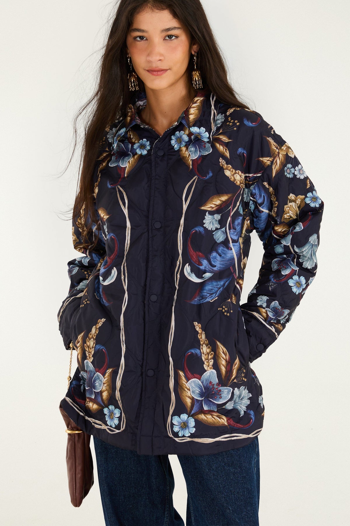 Ipanema Night Reversible Puffer Shirt
