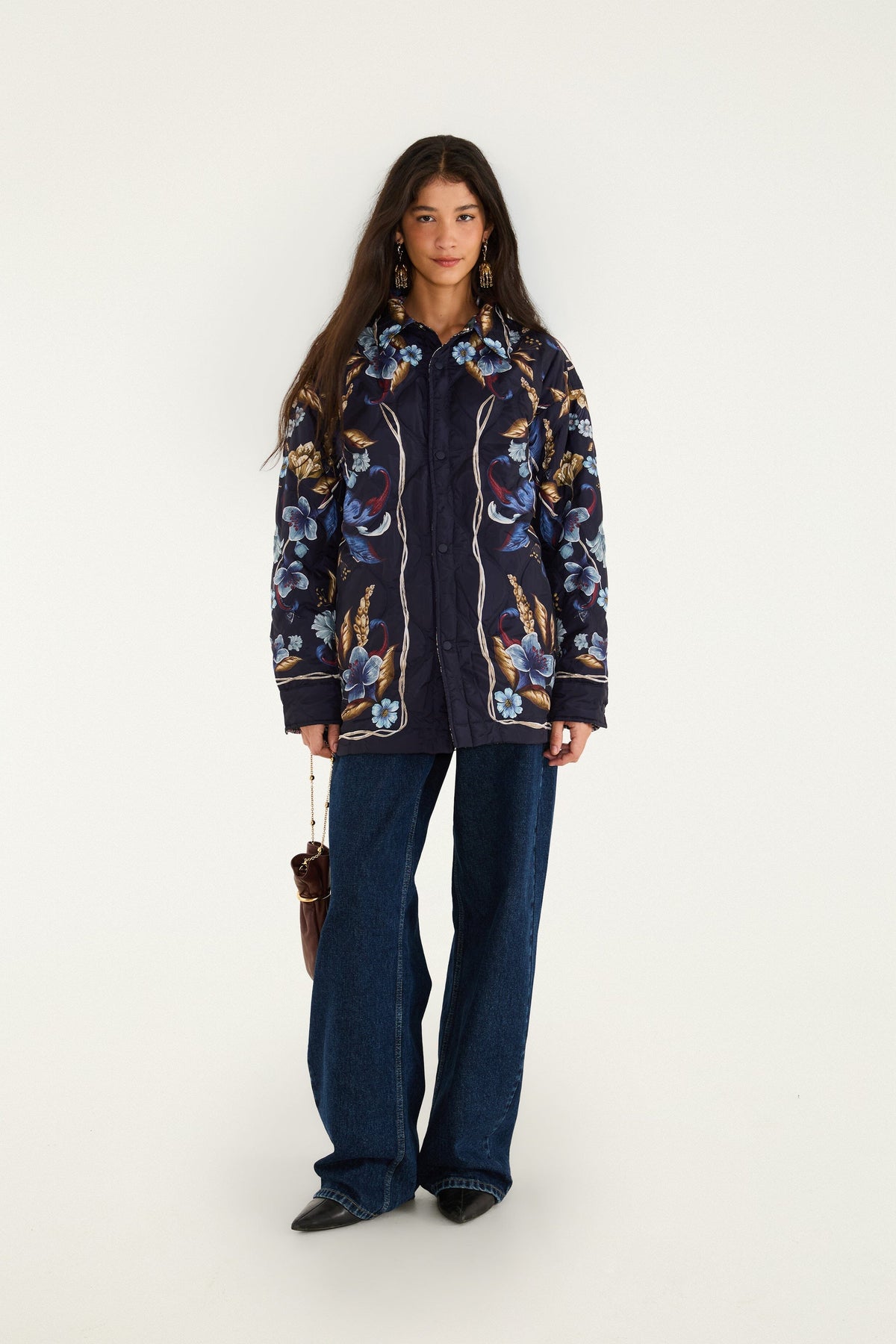 Ipanema Night Reversible Puffer Shirt