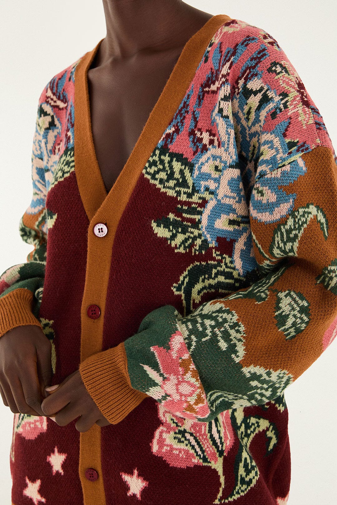 Lunar Boho Knit Cardigan