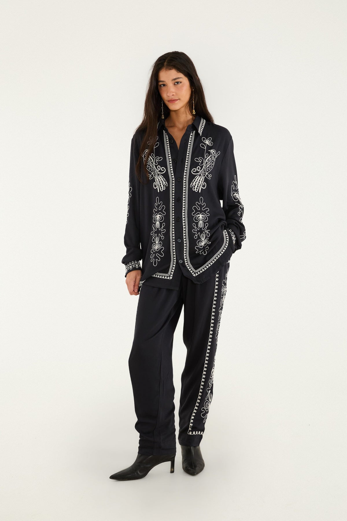 Souvenir Embroidered Pants