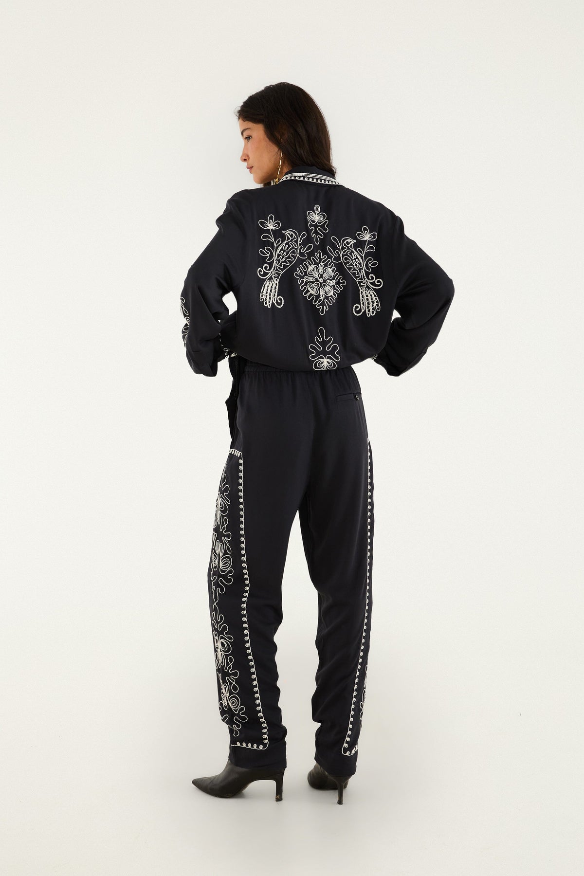 Souvenir Embroidered Pants