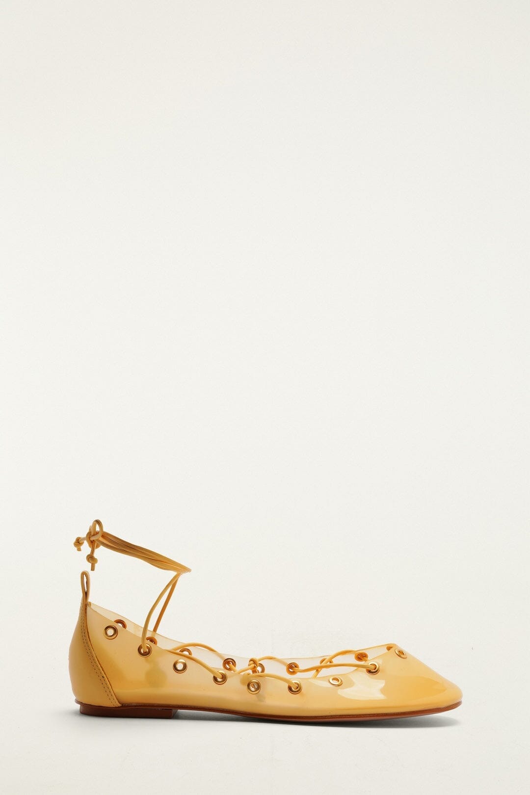 Sand Sea Lace Up Jelly Ballerina