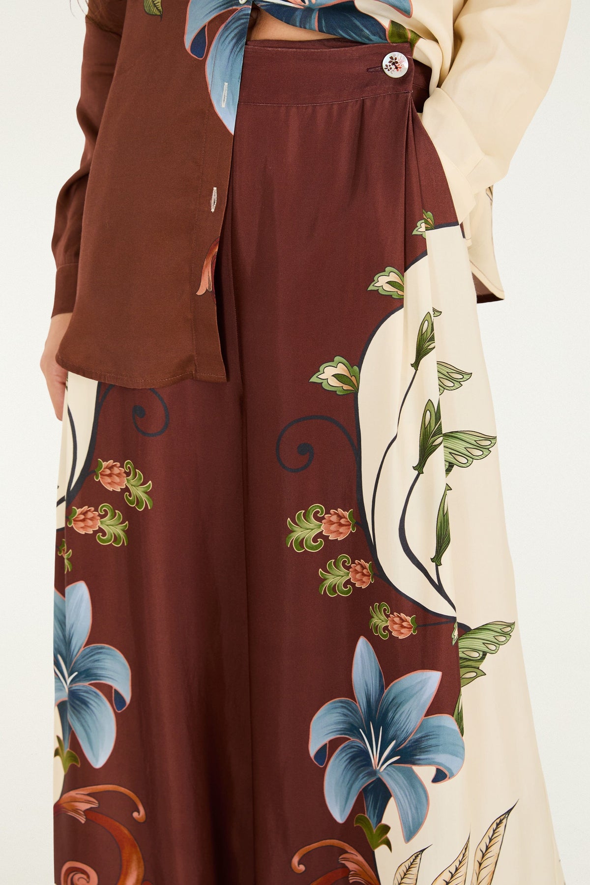 Millena Wide-Leg Trousers