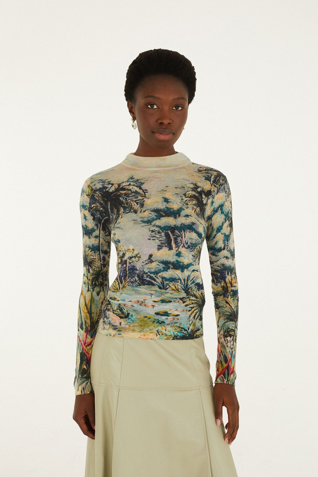 Petricor Long Sleeve Knit Top