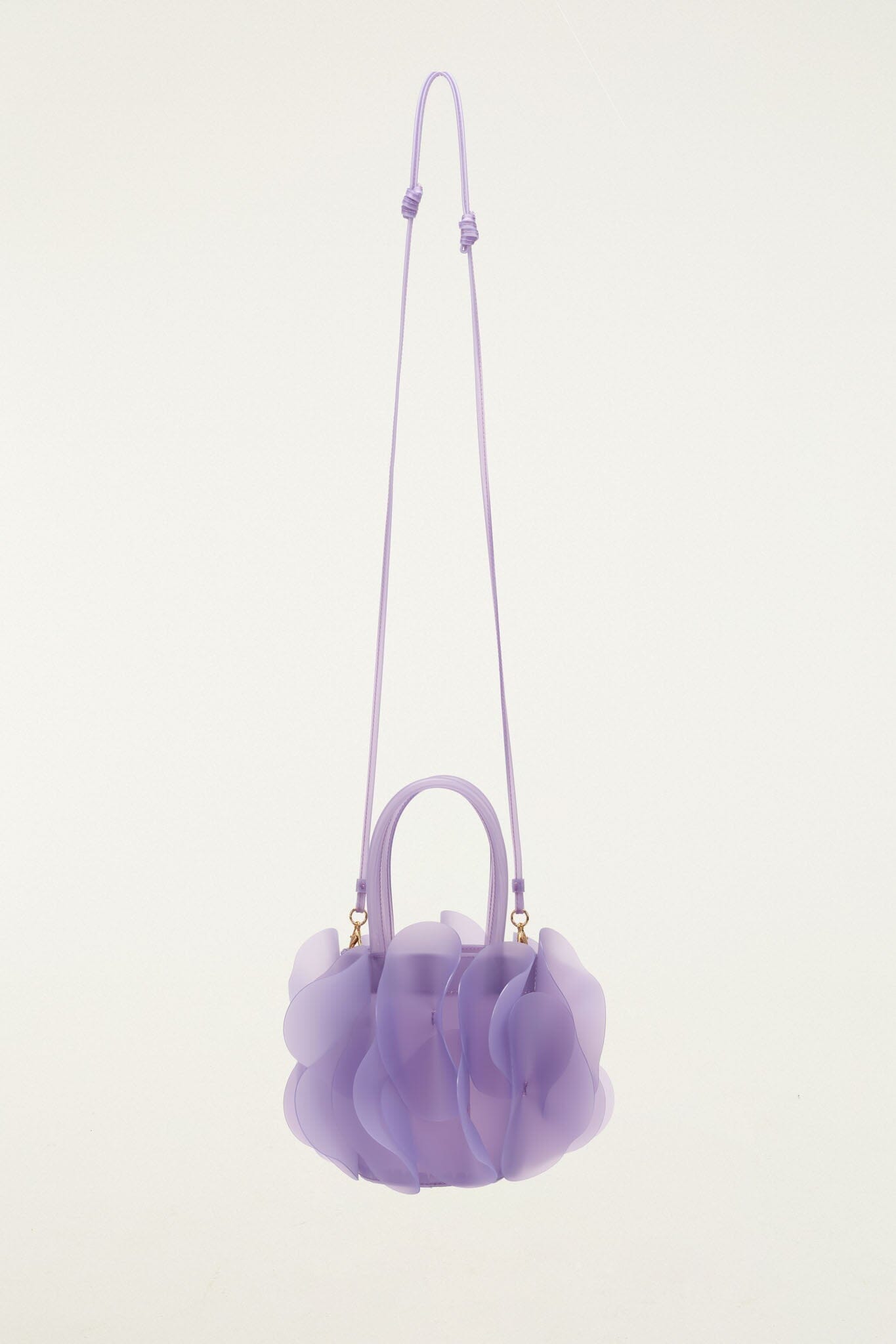 Purple Jelly Flower Bag