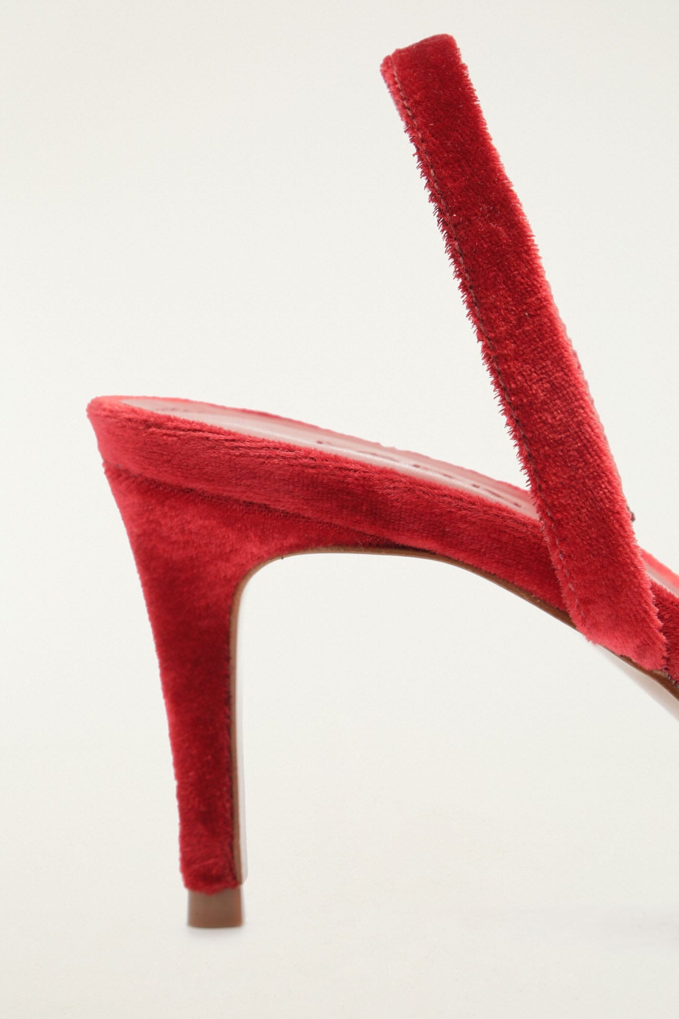 Flower Velveta Close Toe Heeled Sandal