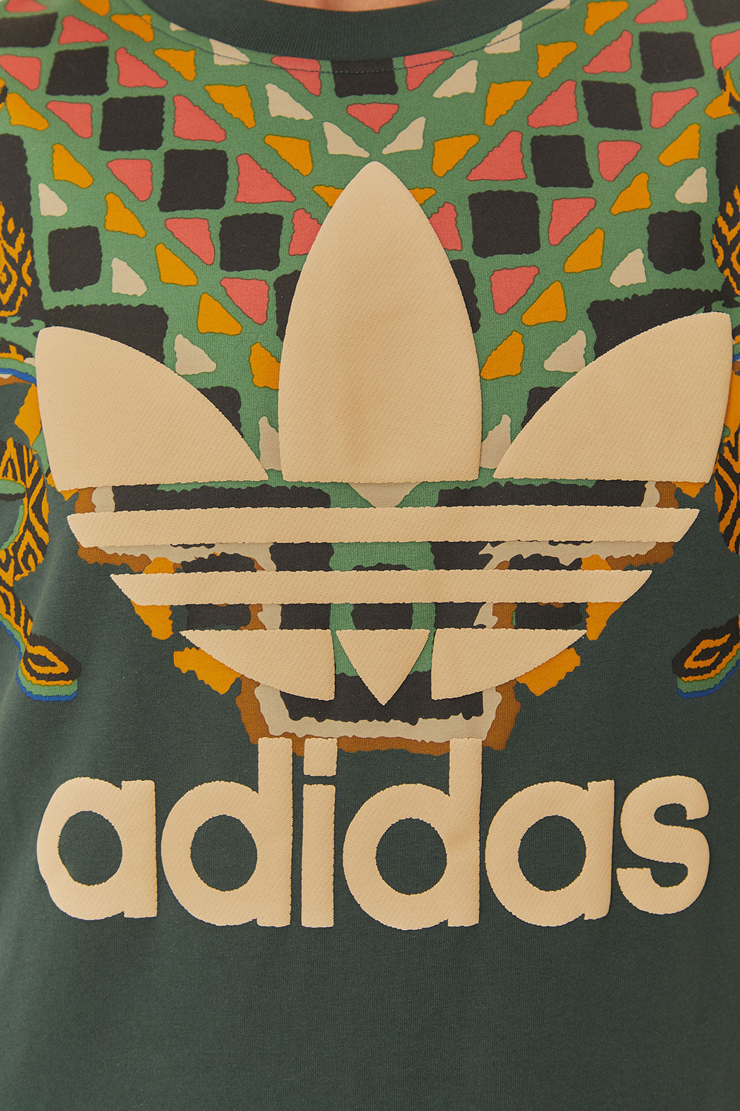 Green Adidas Farm Rio T-Shirt Dress