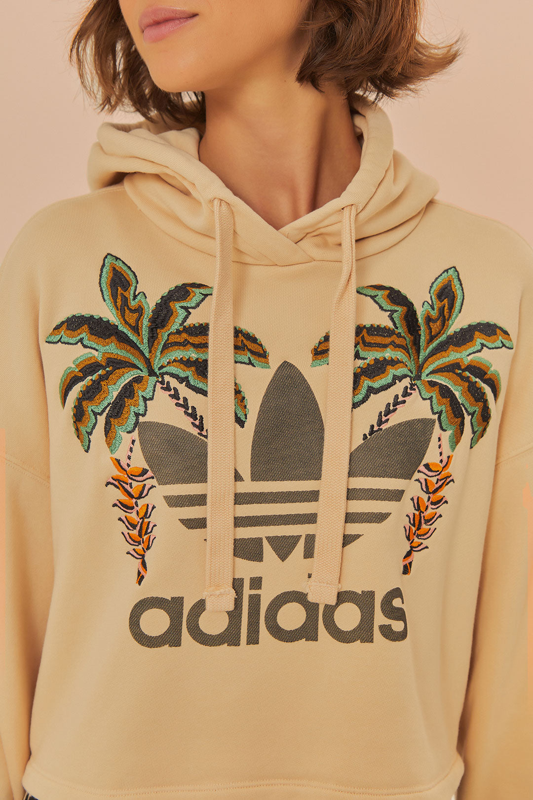 Beige Adidas Farm Rio Sweatshirt