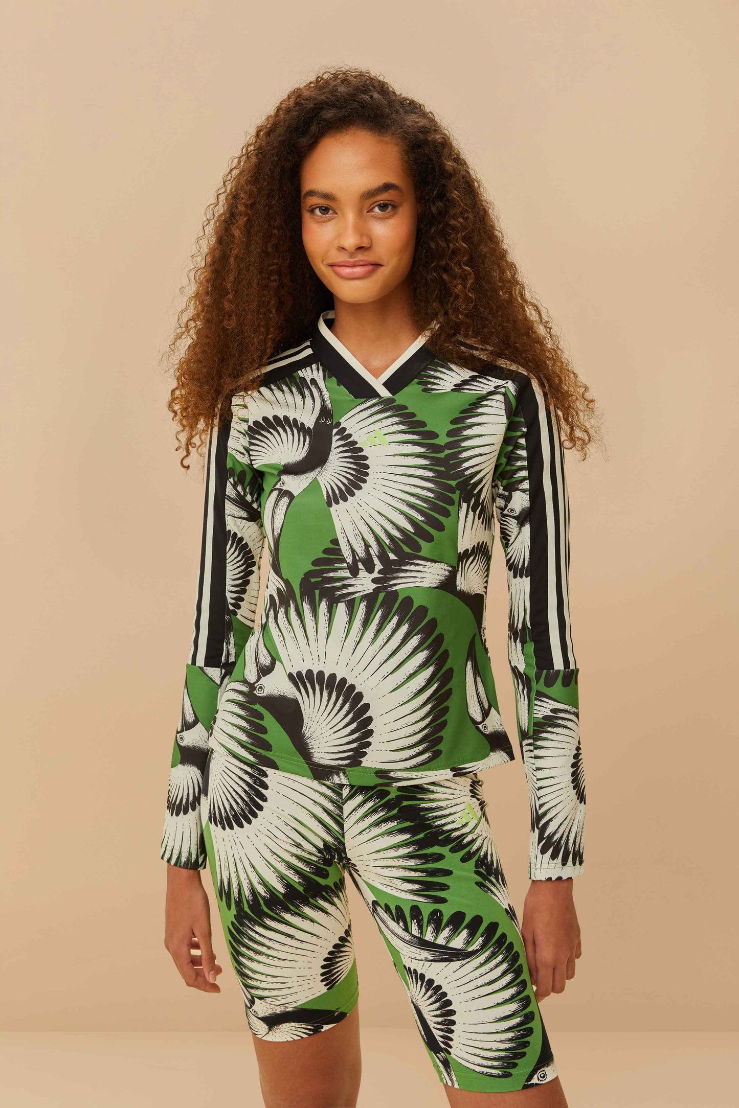 Adidas Toucan Wings Crew Green Long Sleeve