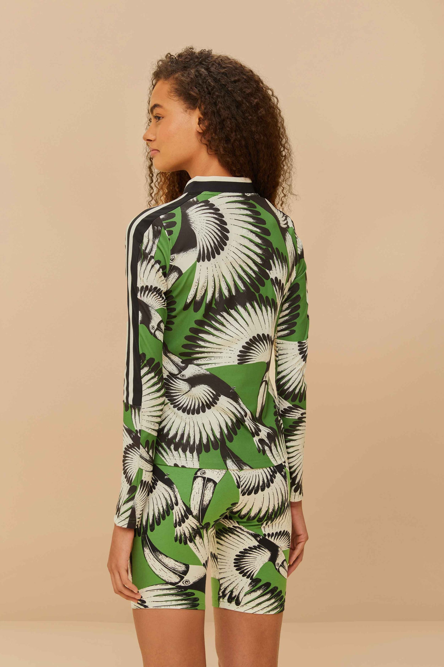 Adidas Toucan Wings Crew Green Long Sleeve