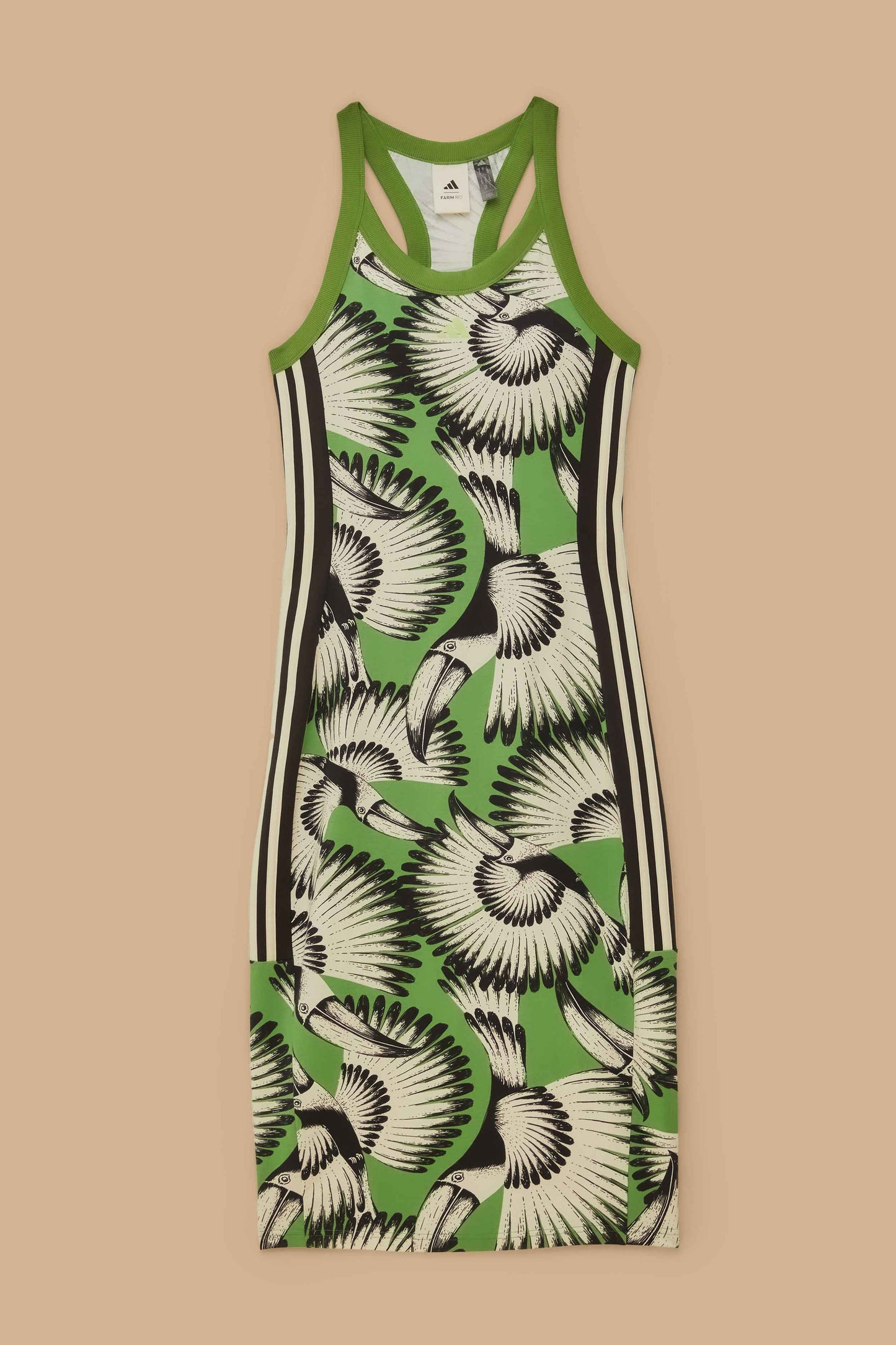 Adidas Toucan Wings Midi Dress Crew Green