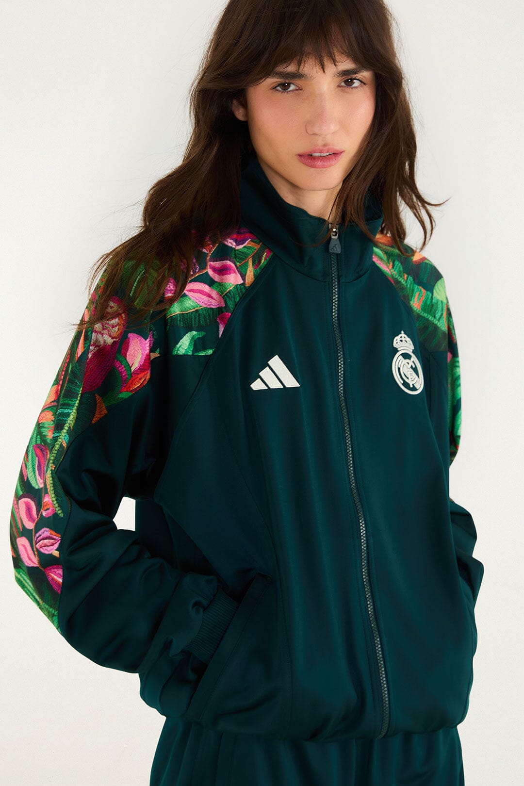 Real Foliage Green Adidas Jacket
