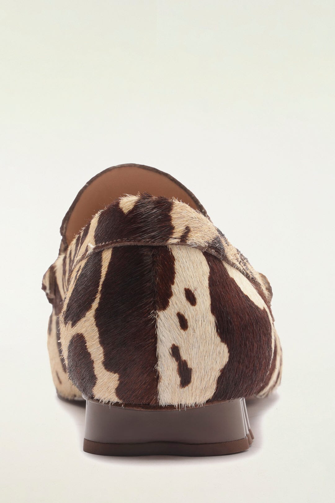 FARM Rio model wearing the Animal Print Heeled Loeafer