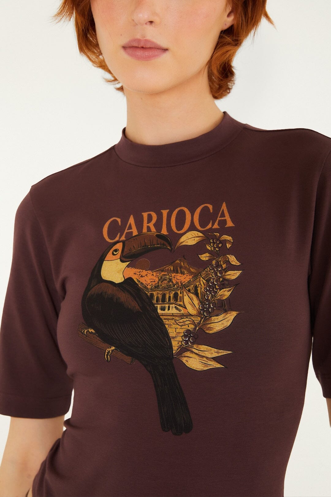 Carioca Short Sleeve Bodysuit