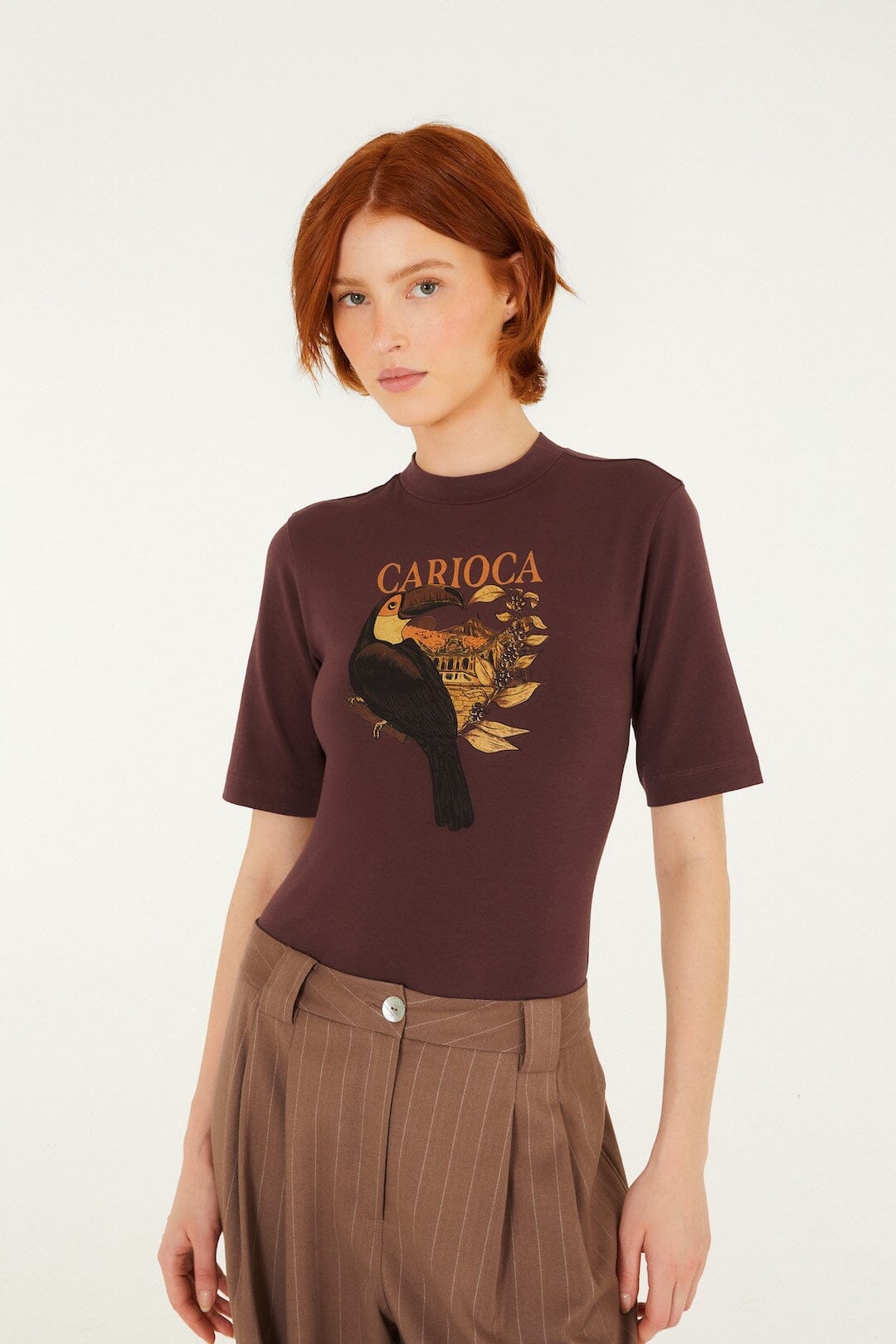 Carioca Short Sleeve Bodysuit