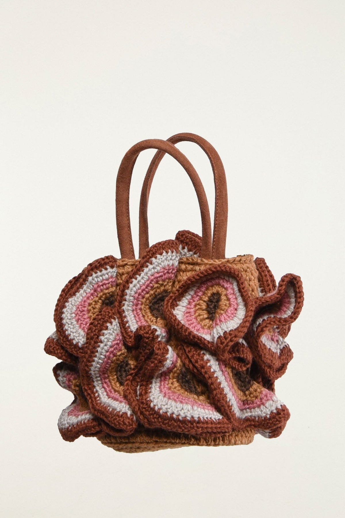 Crochet Flower Handbag