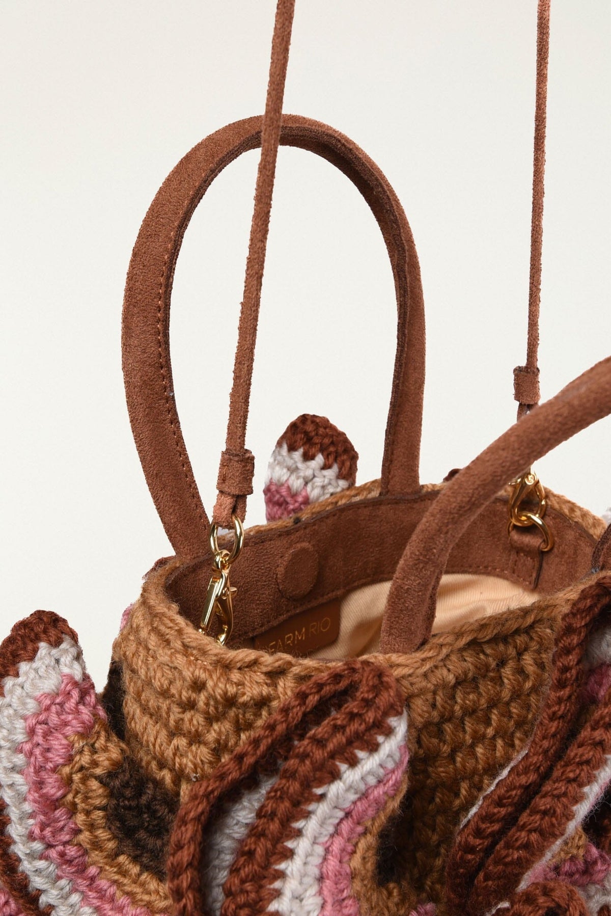 Crochet Flower Handbag