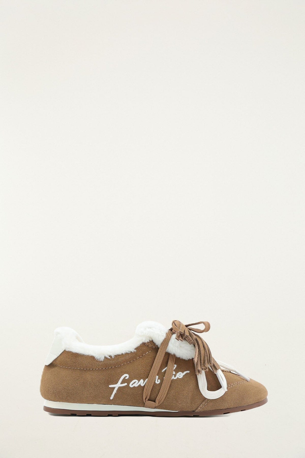 Farm Shearling Sneakerina