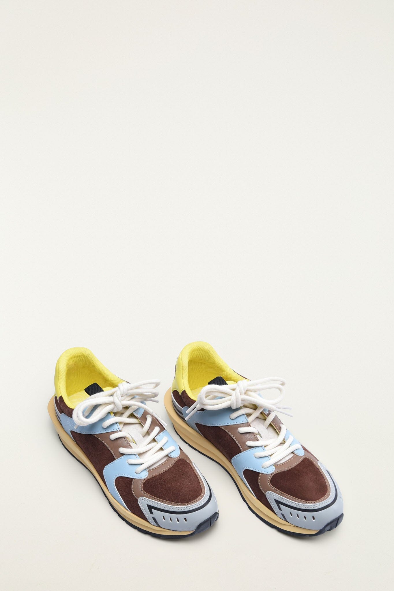 FARM Rio model wearing the Farm Trekking Sneaker