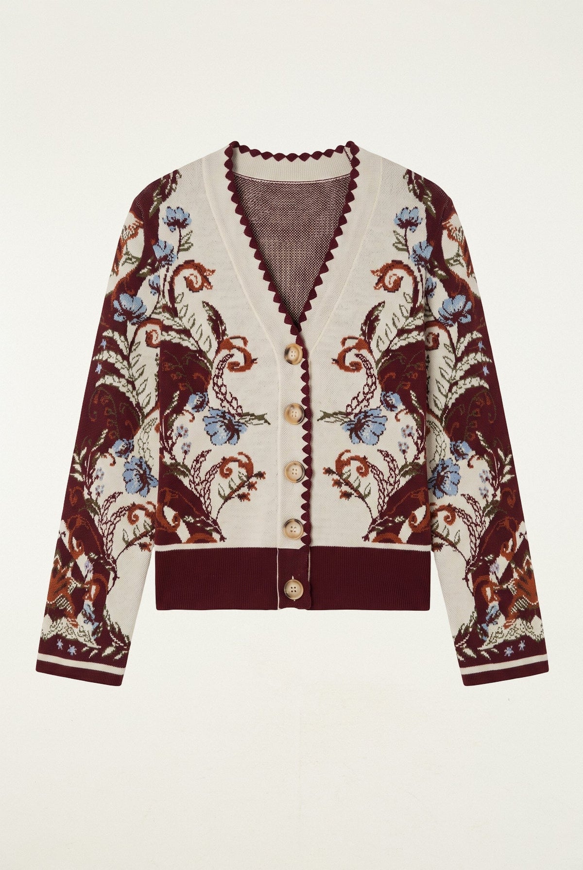Millena Buttoned Knit Cardigan