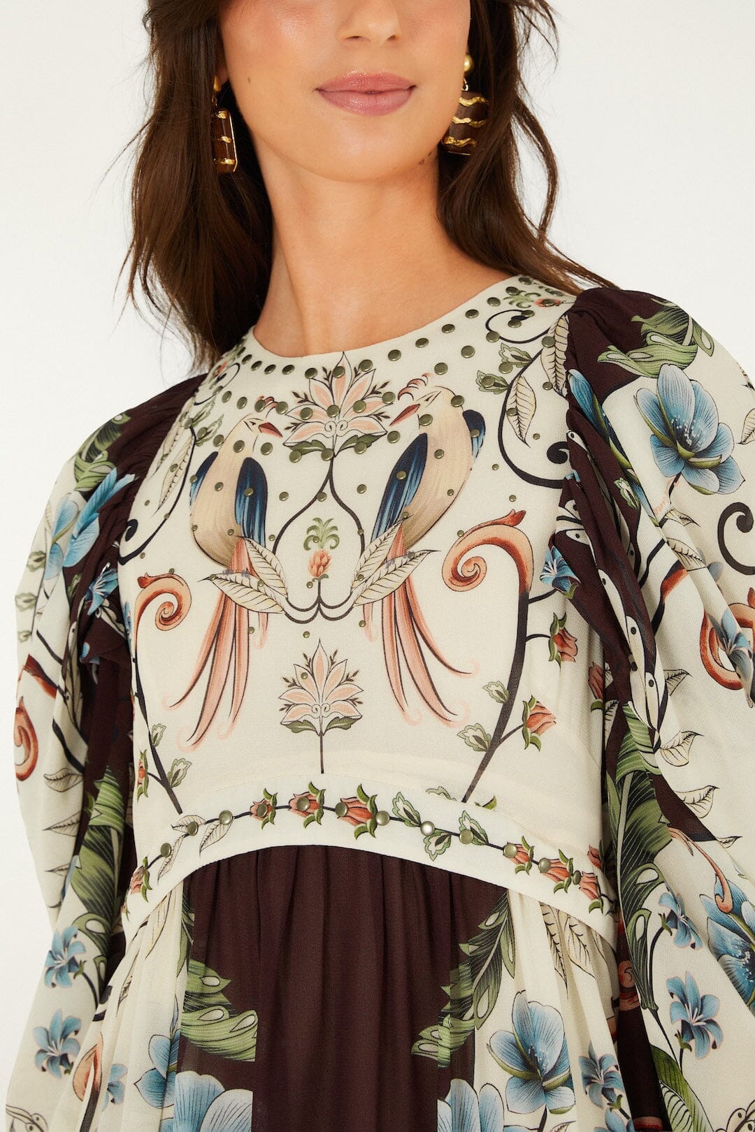 Millena Long Sleeves Mini Dress