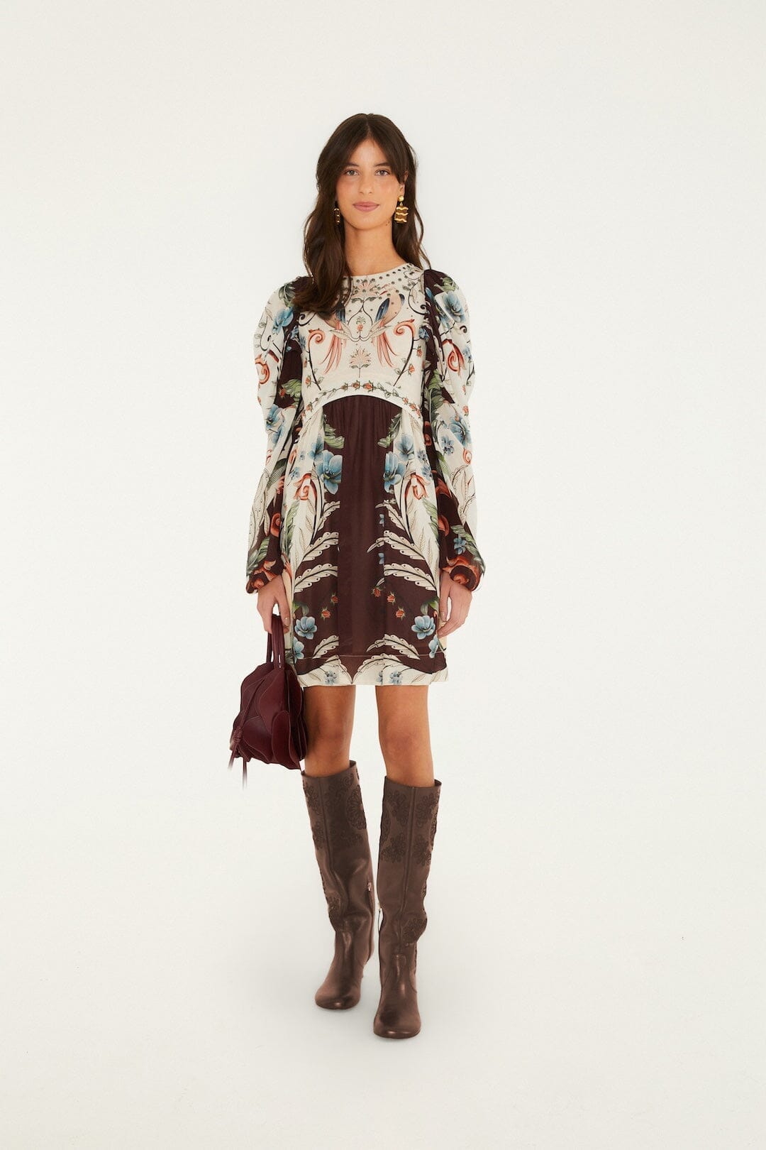 Millena Long Sleeves Mini Dress