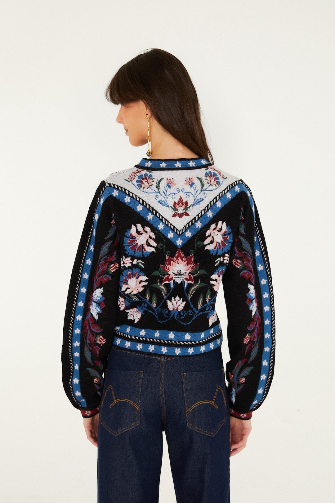 Natalia Crew Neck Knit Sweater