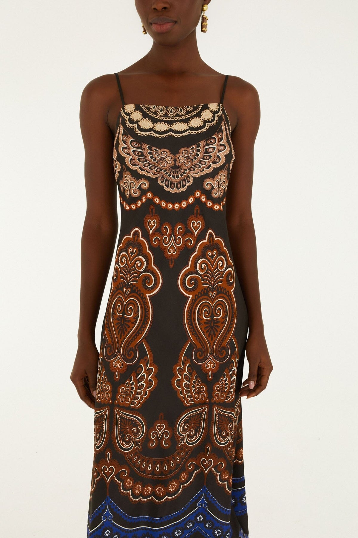 Nicole Sleeveless Slip Maxi Dress