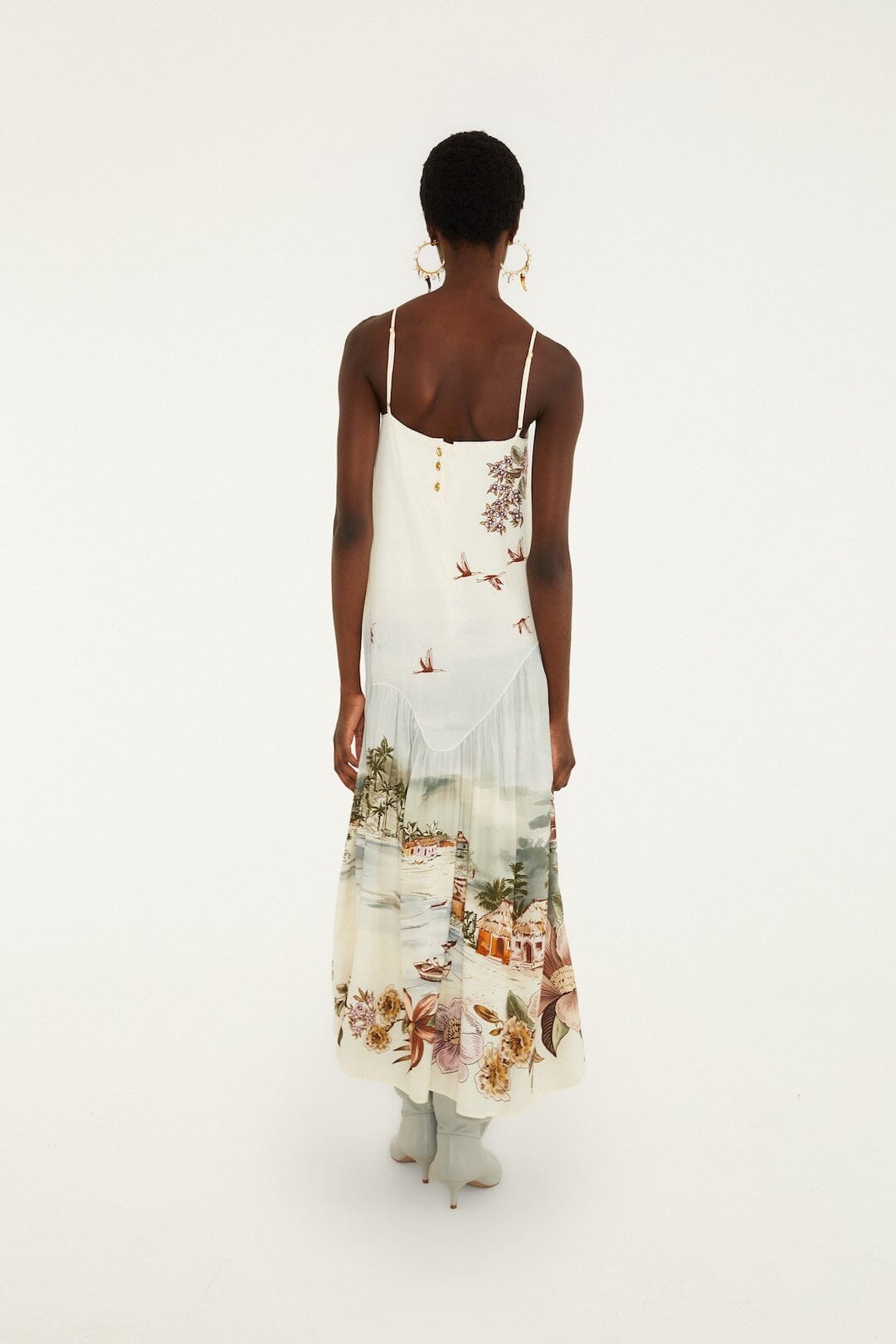 Toile De Rio Sleeveless Maxi Dress