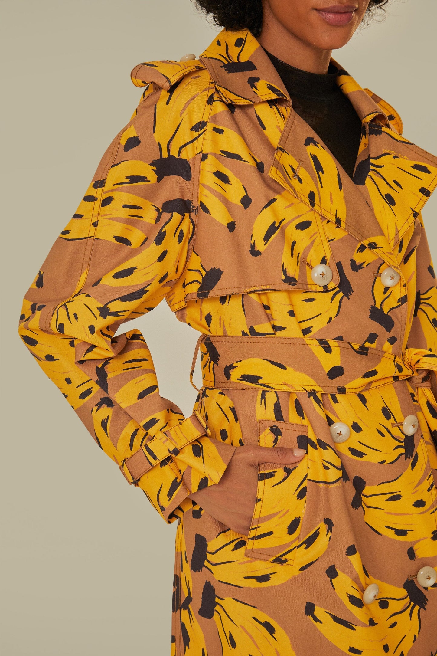 Bossa Banana Trench Coat